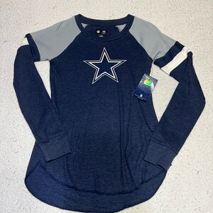 Navy Blue Dallas Cowboys Long Sleeve Shirt